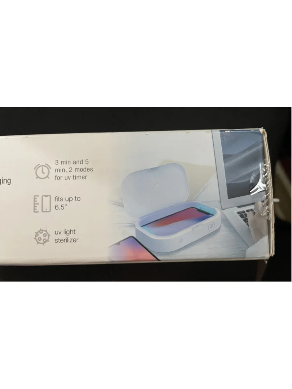 Vivitar UV Sterilizer with USB Charging Kills 99% of Viruses and Bacteria